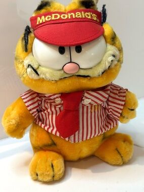 Garfield 1981 McDonald's Plush with tags RARE